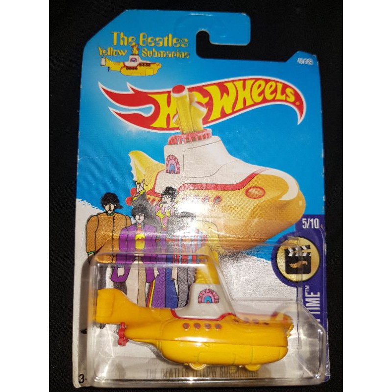Hotwheels The Beatles Yellow Submarine