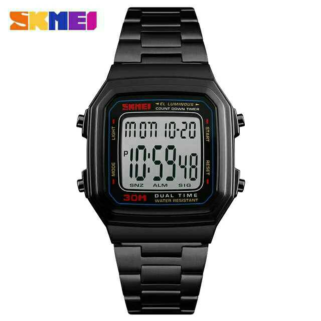 Jam Tangan Pria / SKMEI DG 1337 Men / Jam Tangan Digital LED Original / SKMEI