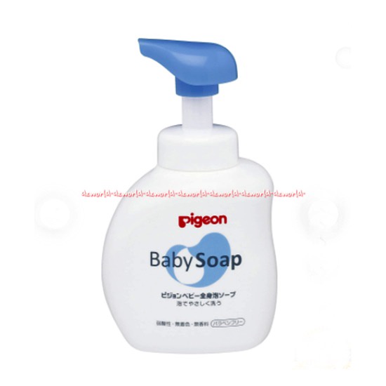 Pigeon Baby Foam Soap 500ml Pigen Sabun Busa Untuk Bayi Anak Foam Soaps Push foams