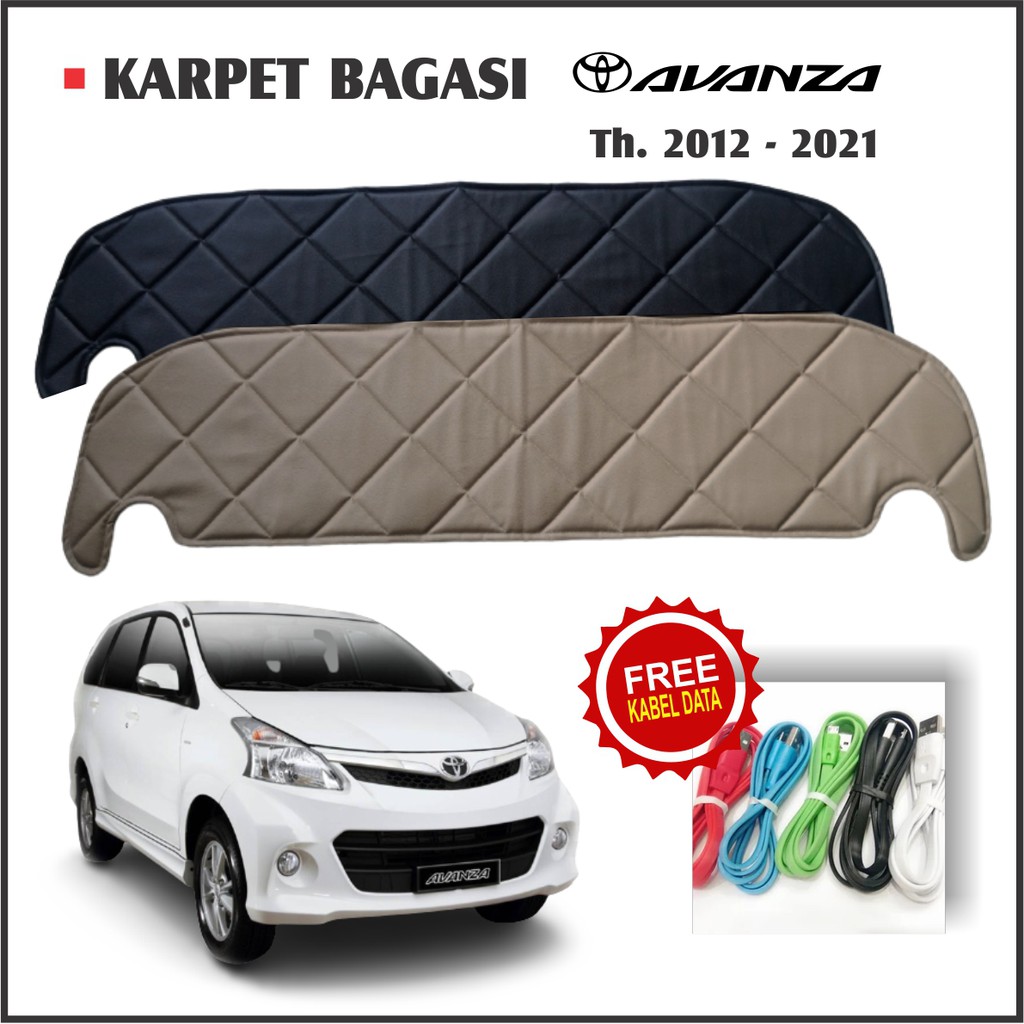 karpet bagasi mobil avanza 2012-2021