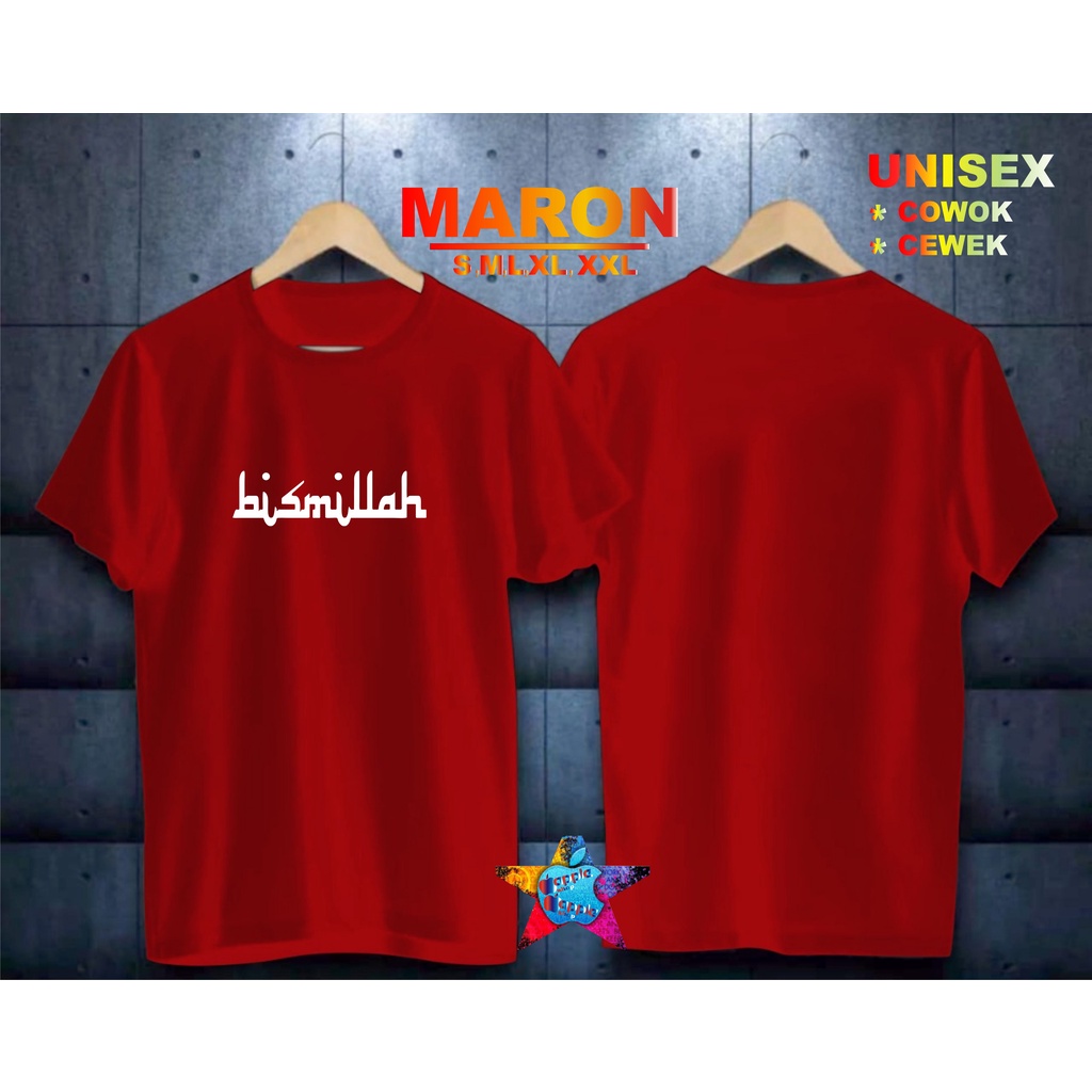 COD/KAOS BISMILLAH/KAOS TERLARIS KUALTAS TERJAMIN/KAOS PRIA DISTRO HIT/KAOS BANDUNG/KAOS KEREN/KAOS MURAH//KAOS DISTRO/KAOS BERGAMBARKAOS DISTRO/KAOS PRIA DAN WANITA/KAOS KATA KATA LUCU/KAOS VIRAL/KAOS PROMO