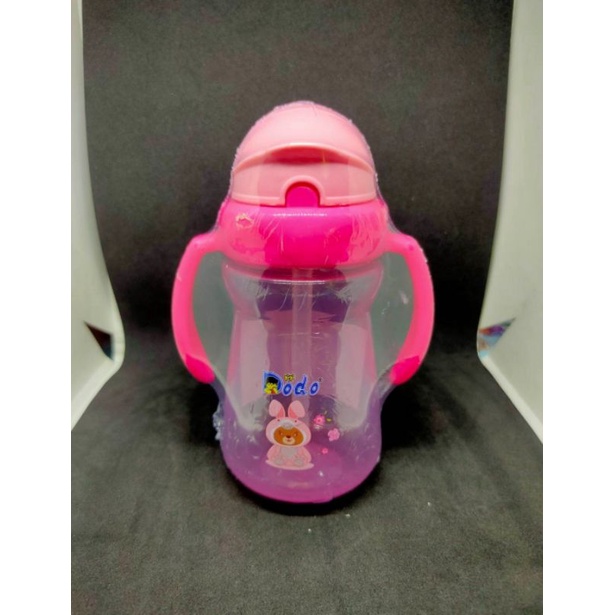 Dodo Sport Handle Cup Kecil dan Besar / Botol Minum Sedotan Bayi Anak Anti Tumpah Dodo