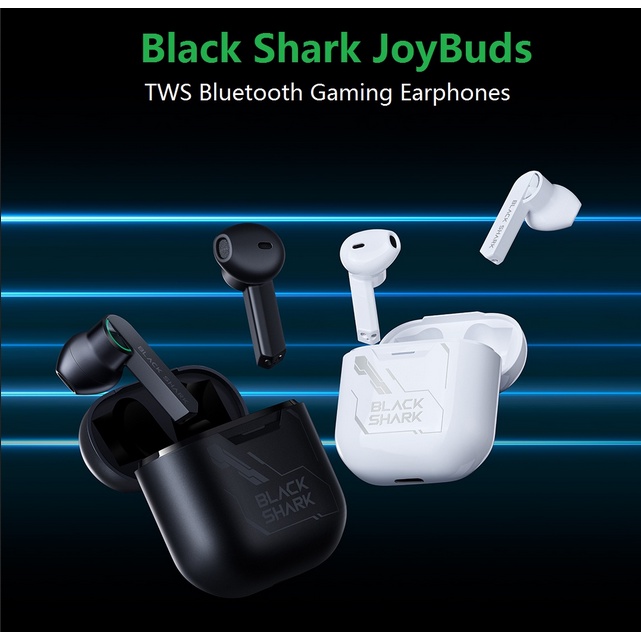 Black Shark Joybuds Earphone TWS Headset Gaming Bluetooth 5.2 Earbuds