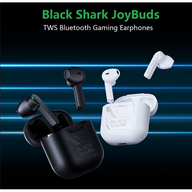 Black Shark Joybuds Earphone TWS Headset Gaming Bluetooth 5.2 Earbuds