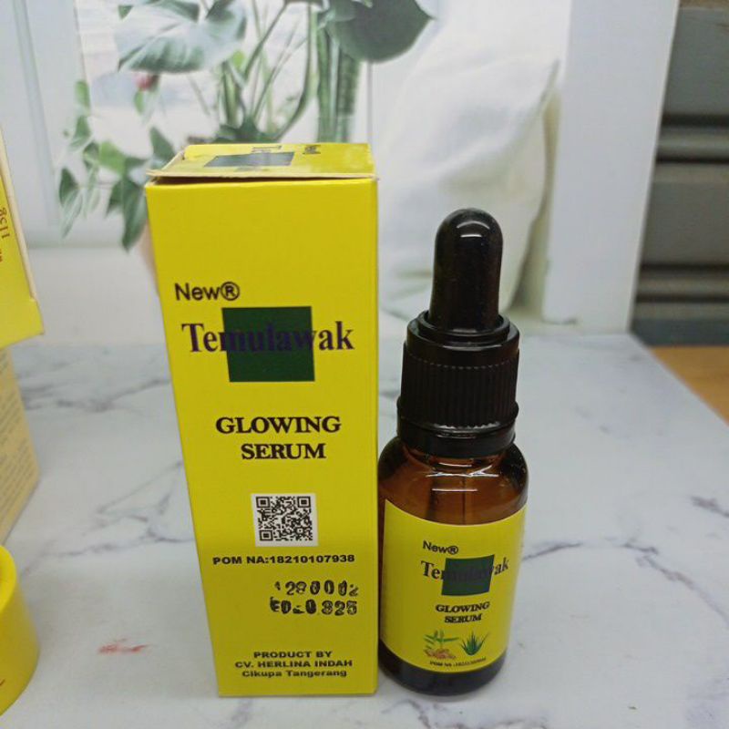 Paket Cream Temulawak New R 5in1 (sabun widya, toner, serum new r temulawak, cream siang malam temulawak import)