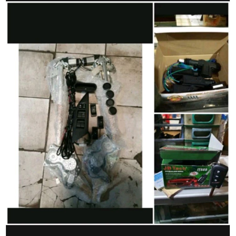 Paket Power Window Vios Limo gen3 central lock alarm