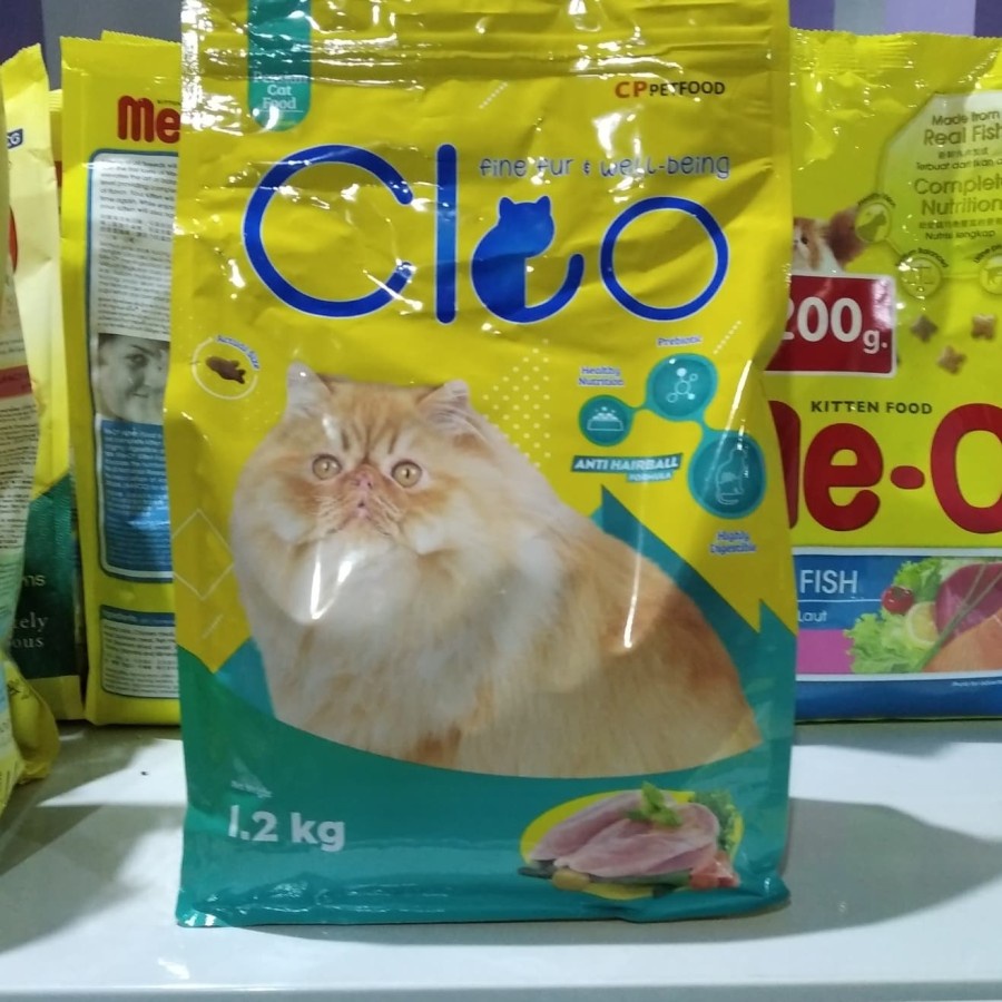 gojek grab cleo persian 7 kg - makanan kucing cleo