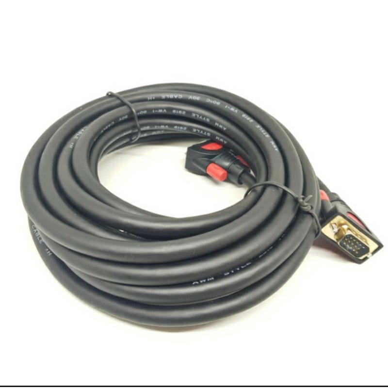 SKU-1075 KABEL VGA 25M 3+9 SUPER HIGH QUALITY GOLD PLATED 25 METER