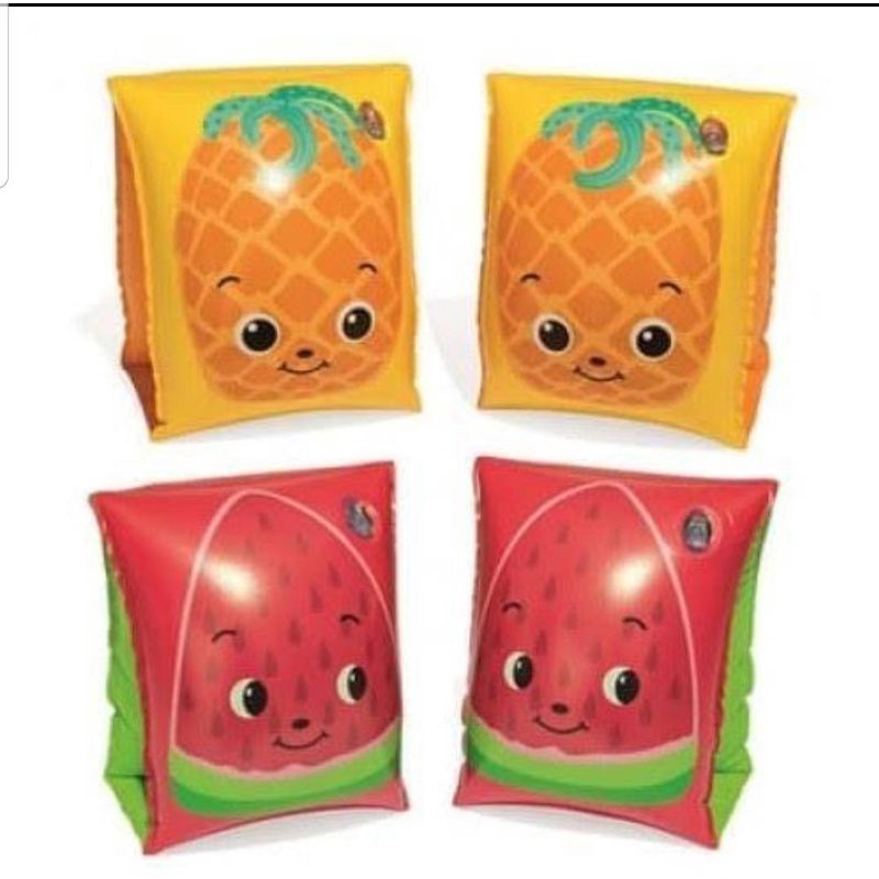 ban pelampung lengan anak berenang karakter buah