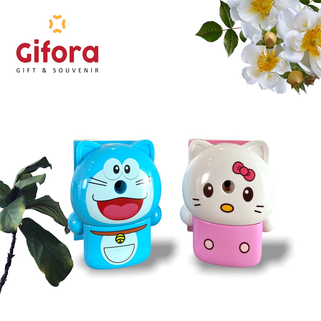

Serutan Meja Otomatis Doraemon / Rautan Putar / Rawutan Meja Pensil
