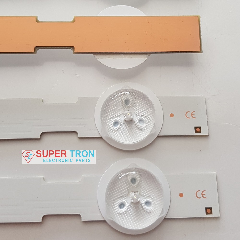 Panel Lampu Backlight LED TV Isi 7 LED 63cm 3Volt LG32