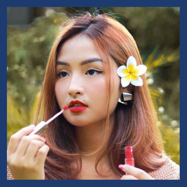 KISS OF FIRE - LUMECOLORS ORI LIPSTIK MATTE - HALAL BPOM MUI