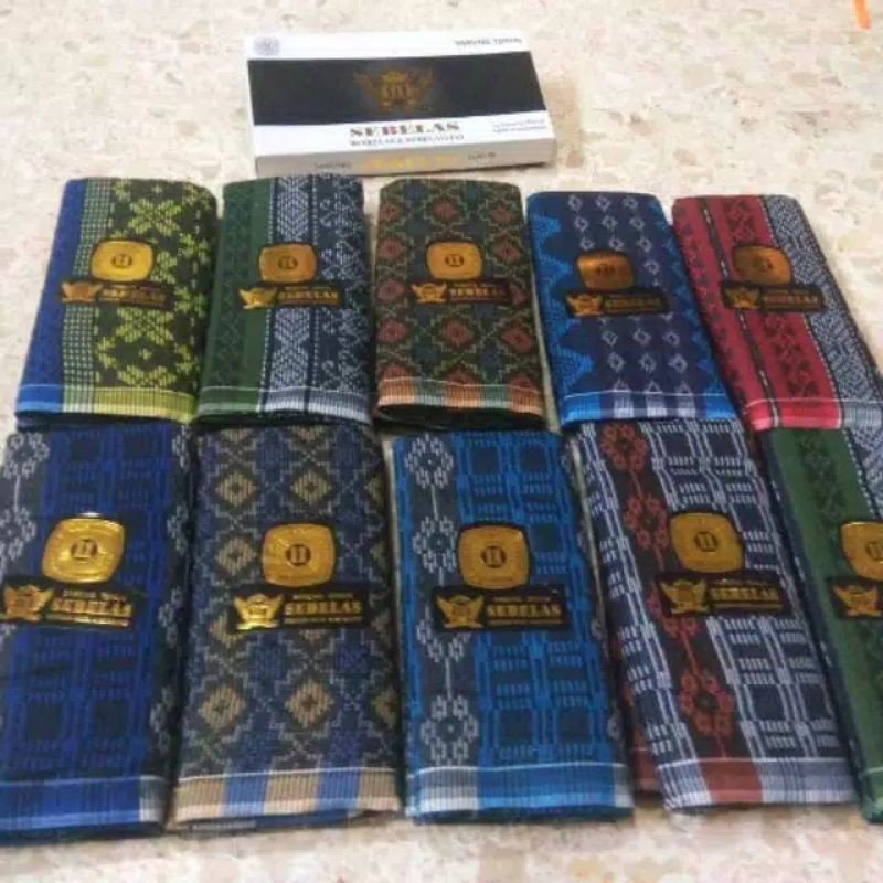 Sarung tenun Songket Sebelas Doby pilihan