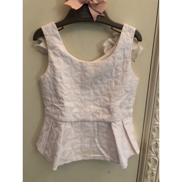 Atasan cewek peplum top Preloved Gingersnaps