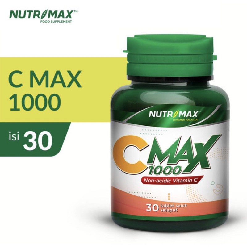 Nutrimax Vitamin C Max CMax 1000 Imunitas Daya Tahan Tubuh