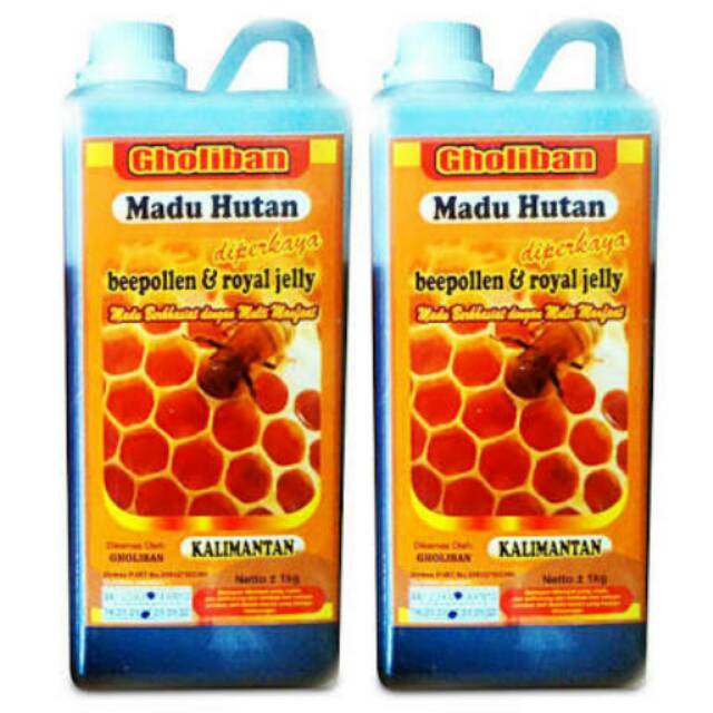 

Madu Hutan Gholiban + Bee Pollen + Royal Jelly