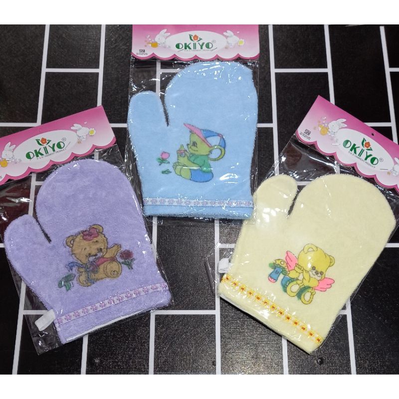 [1pcs] Waslap tangan handuk motif jempol