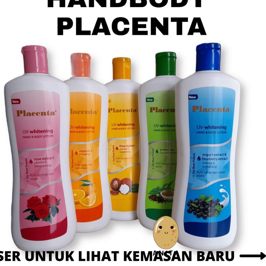 [KODE LIZYA] HAND BODY PLACENTA 500 ML, PLACENTA UV WHITENING HAND AND BODY LOTION, HAND N BODY LOTI