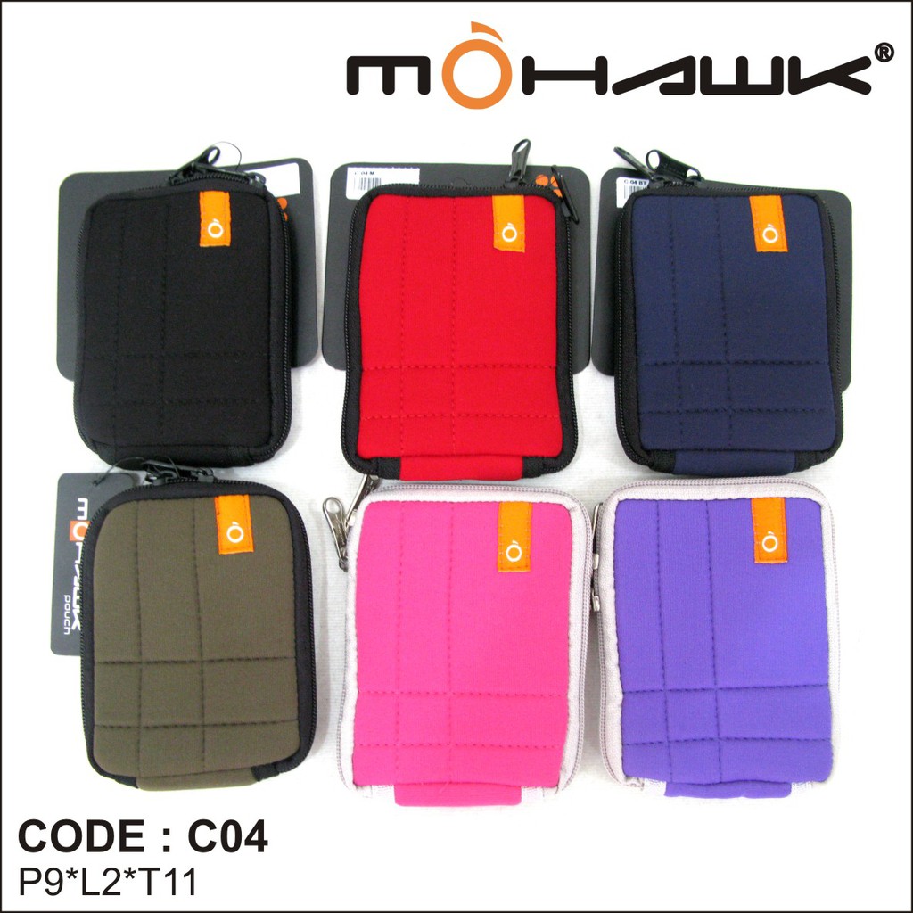 Dompet Pouch mini kamera digital/digicam/mirrorless/Harddisk MOHAWK Code C04