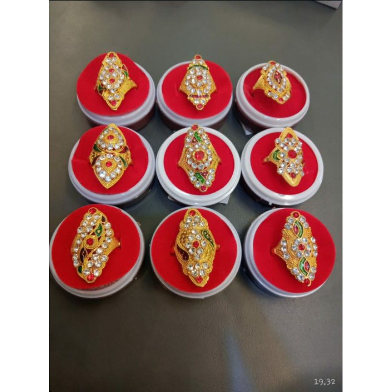 cincin dubai/cincin replika emas dubai/aksesoris india