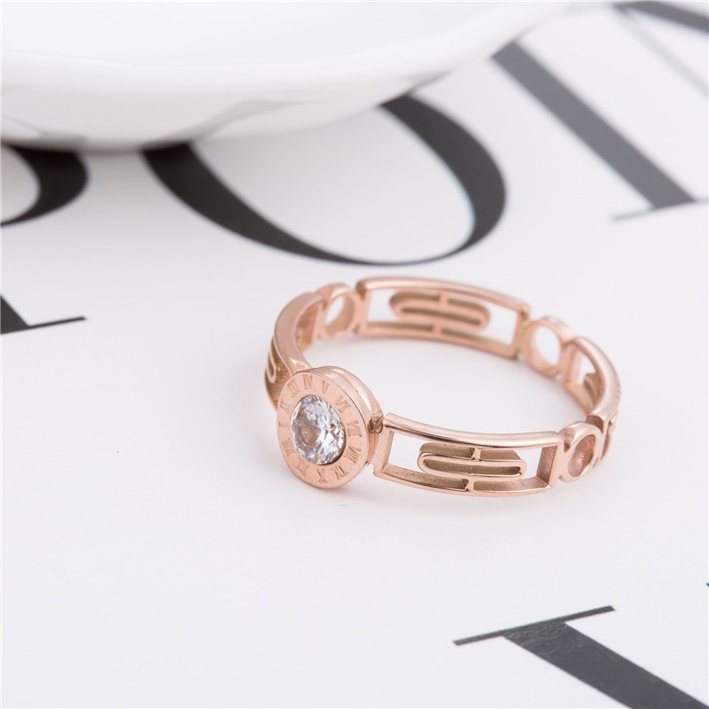 Cincin Titanium Mini Korea fashion cewek Wanita CK083 elegant