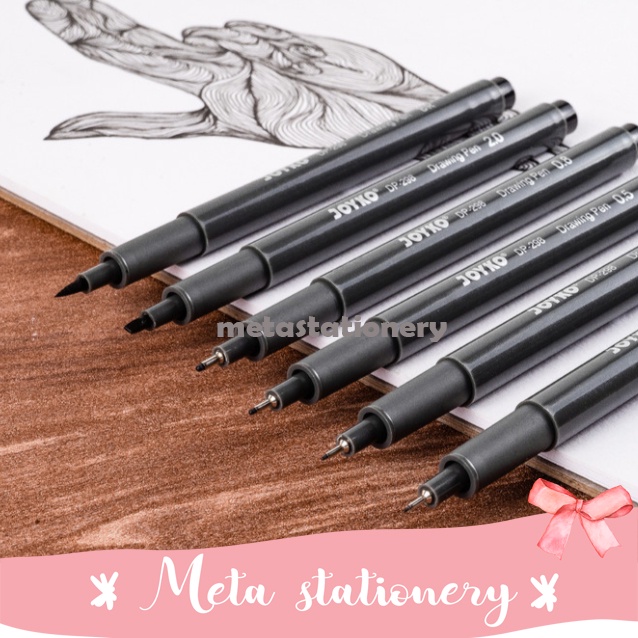 

Pendrawing- Drawing Pen / Pena Gambar Joyko Dp-298S (6 Pc) -Drawing-Pen.