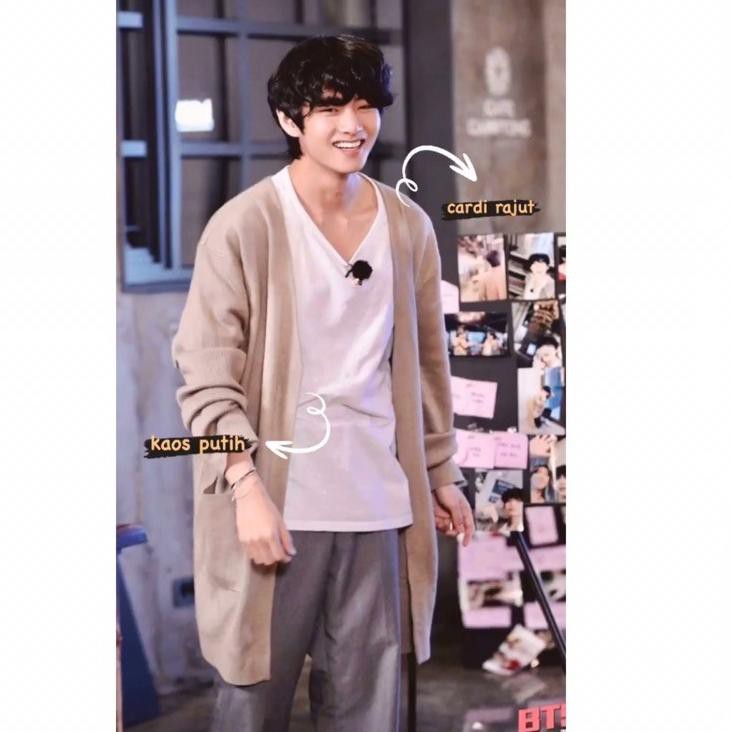 Serbuuuu.. SWEATER KIM TAEHYUNG cardirajut