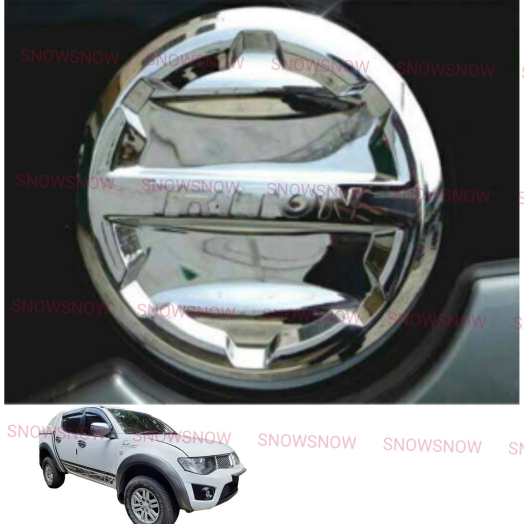 Tank Cover Triton Lama 2008 2015 Luxury Hitam Sporty Chrome