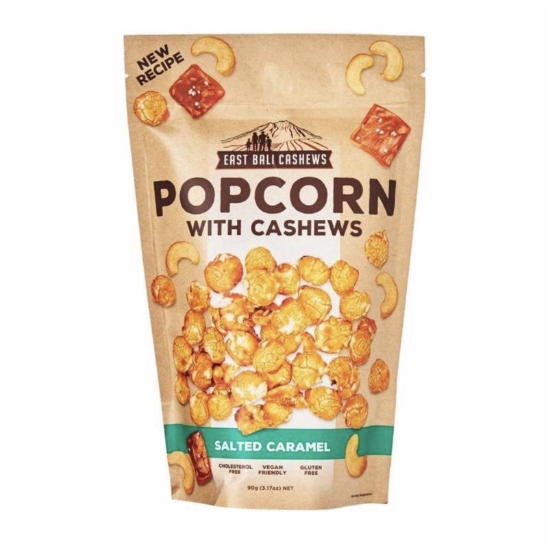 

EAST BALI CASHEWS - POPCORN WITH CASHEWS 90GR