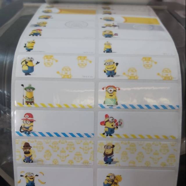 

Label nama ORI PREMIUM MINIONS size L anti air