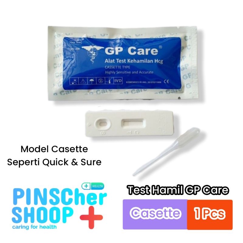 Test Kehamilan Casete GP Care TestPack Hamil Satuan