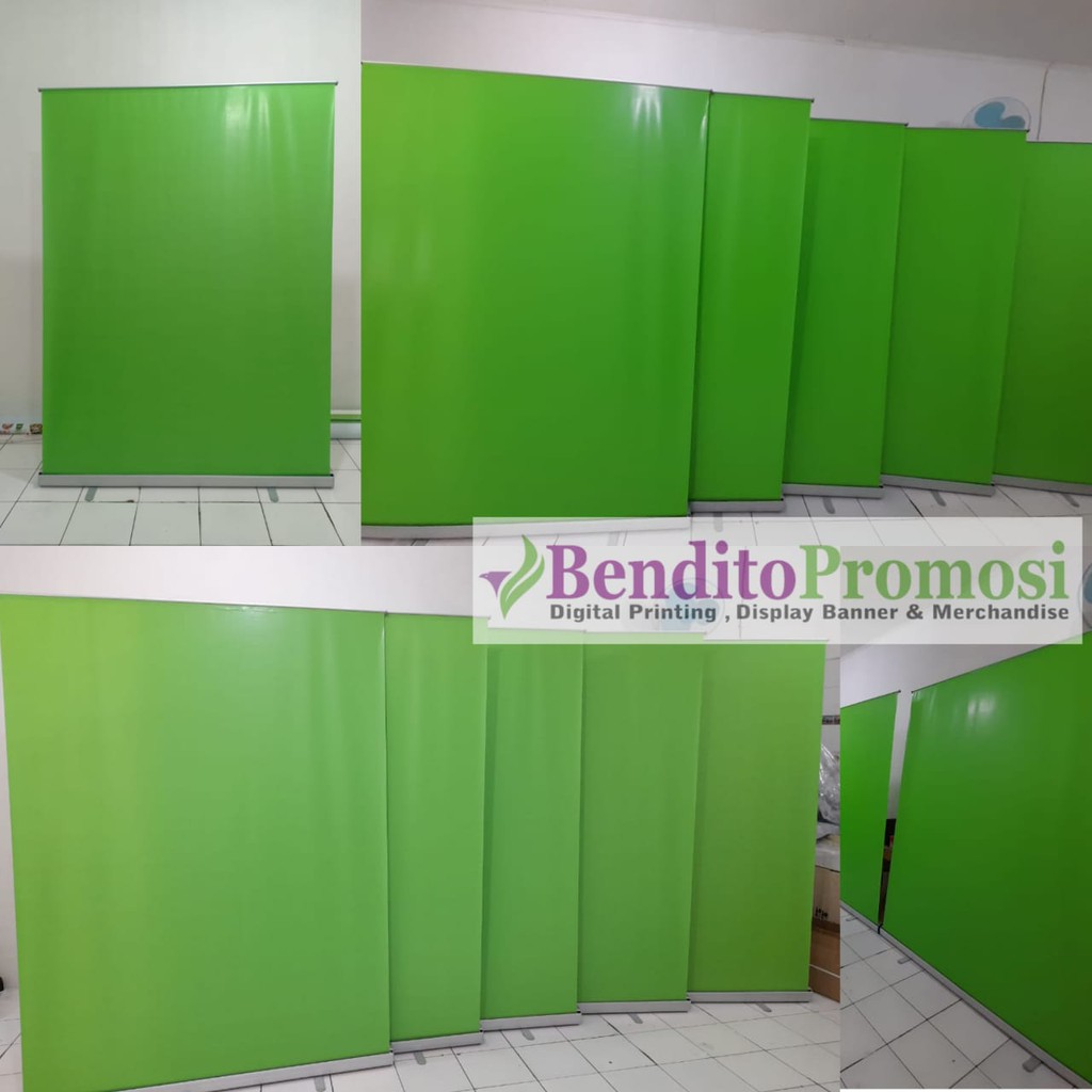 Set Standing Green Screen 1.5x2m - Backdrop Layar Hijau - Bendito Promosi