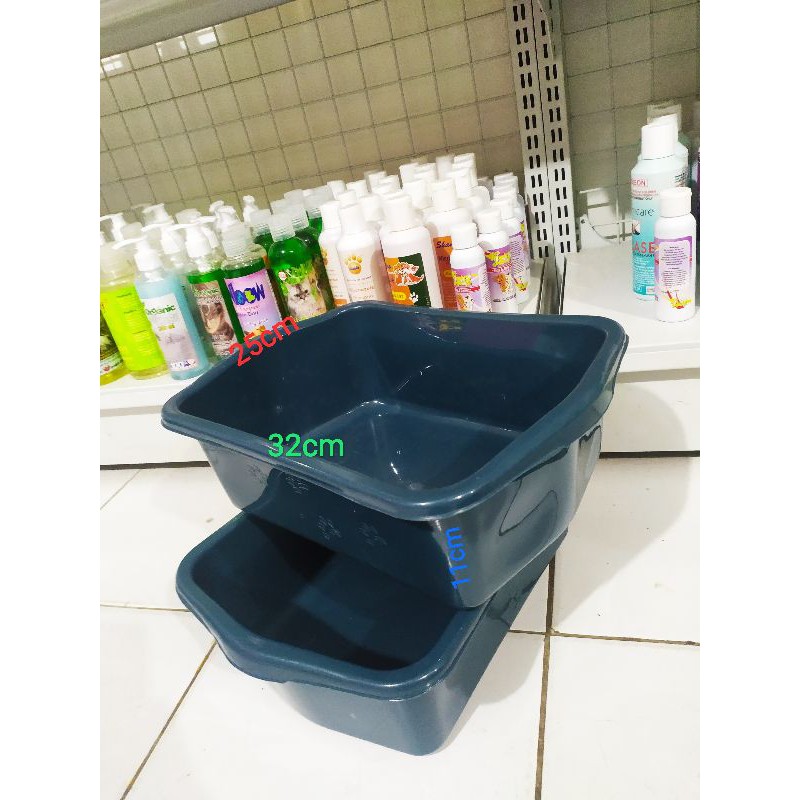 Bak Pasir Kucing 32×25×11 cm / Bak Pasir untuk kucing 302L