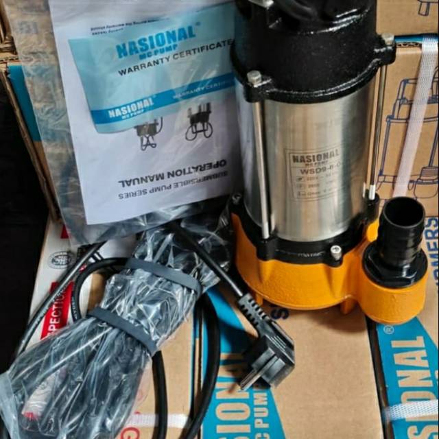 Pompa Celup 250watt Pompa Celup Air kotor 250 watt Full Tembaga