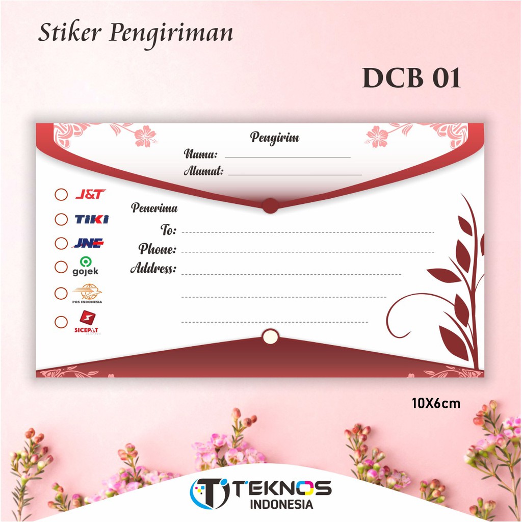 

STIKER PENGIRIMAN DROPSHIPPER MURAH DCB-01 [100 PCS]