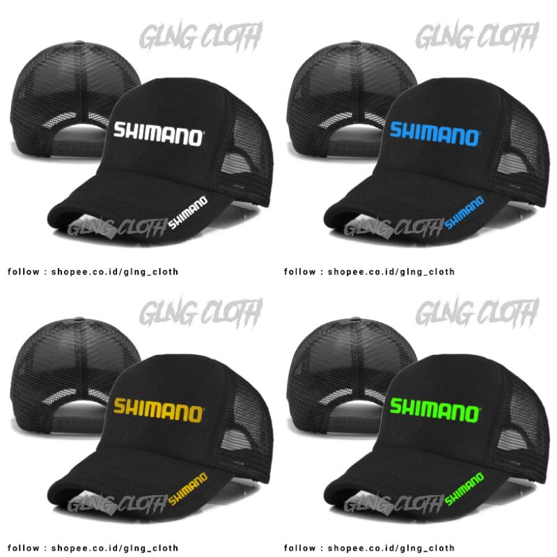 Topi Shimano Trucker Jaring - Topi Mancing Shimano