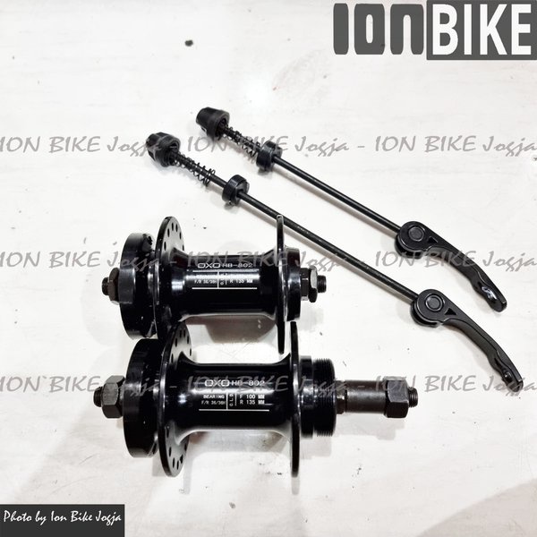 Hub Freehub Oxo HB802 36 Hole DRAT DISC BRAKE BEARING 36H H Ulir Free Discbrake 6 Bolt HB-802 Sepeda