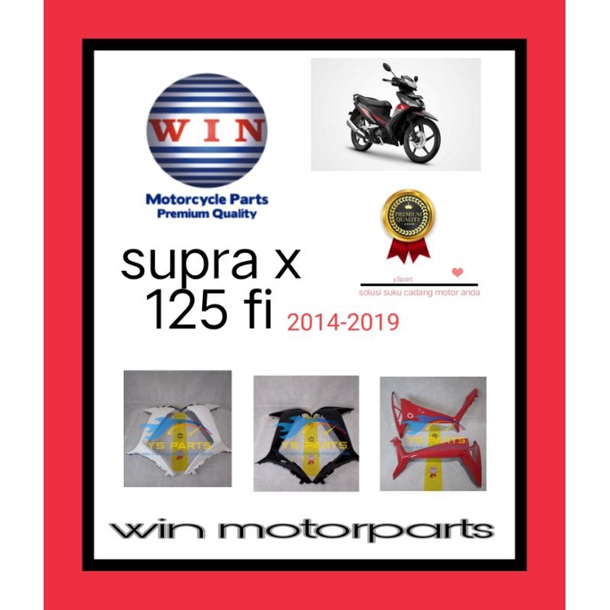 SAYAP SUPRA X 125 INJEKSI R/L 2014 2015 2016 2017 2018 2019 | LEGSIELD LUAR HONDA SUPRA X 125 INJEKS