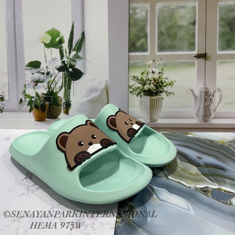 PROMO SANDAL HEMA WANITA 957W KARAKTER BONEKA FC PROMO