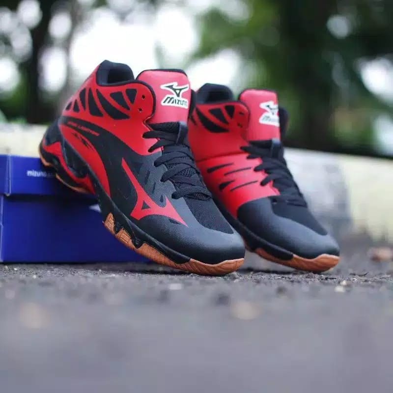 sepatu mizuno wlz 6 / sepatu volly / sepatu bola volly / sepatu voly/sepatu lari sepatu poli COD