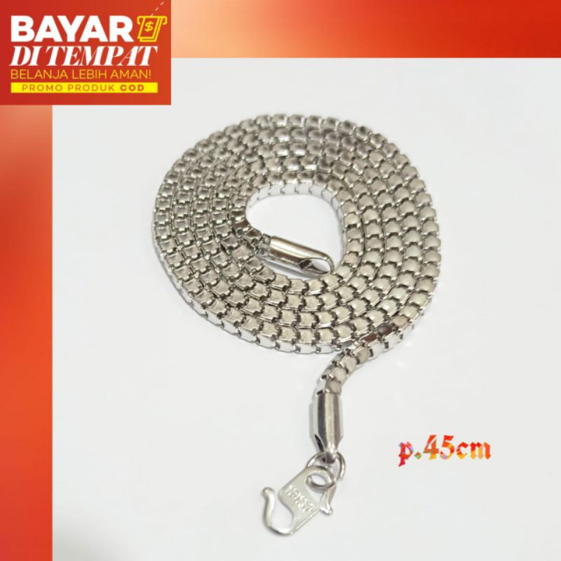 KALUNG DEWASA MILANO KACA ANTI KARAT SIMPLE ANTI KARAT