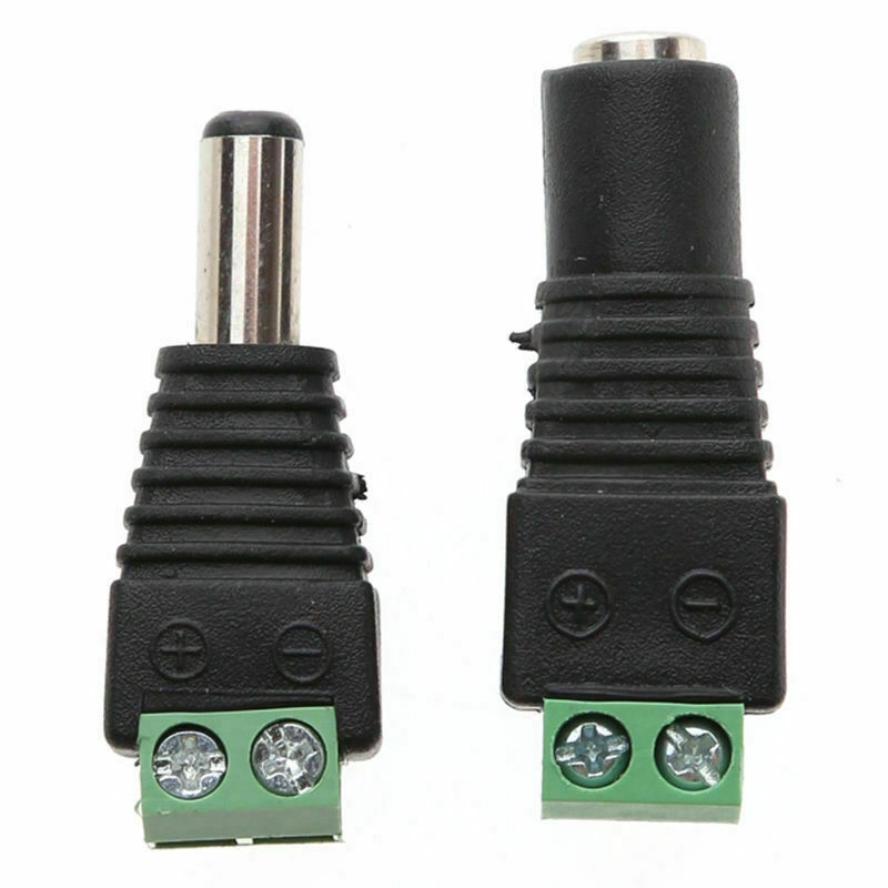 Konektor Adaptor CCTV Colokan Power Supply DC 12V Untuk Lampu LED Strip 50503528