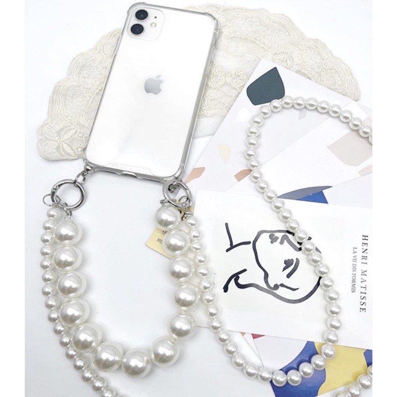 Case Mutiara Panjang Sling Casing ALL PHONE TYPES Realme 8 Pro C15 C17 C21 C20 Oppo A15 A11k A54 A74