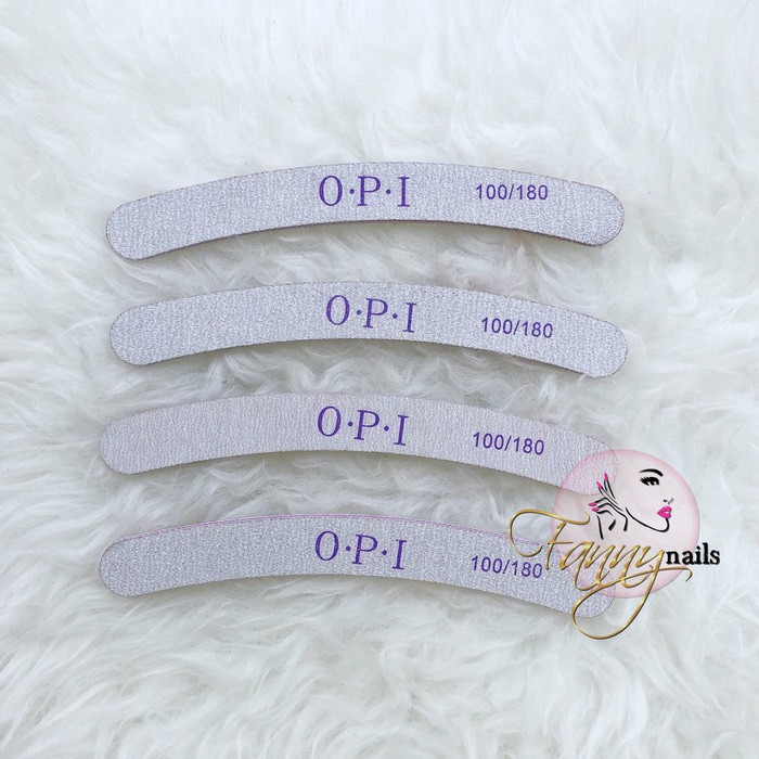 NAIL FILE KIKIR LENGKUNG 100/180 / buffer kikir asah asa kuku mani pedi