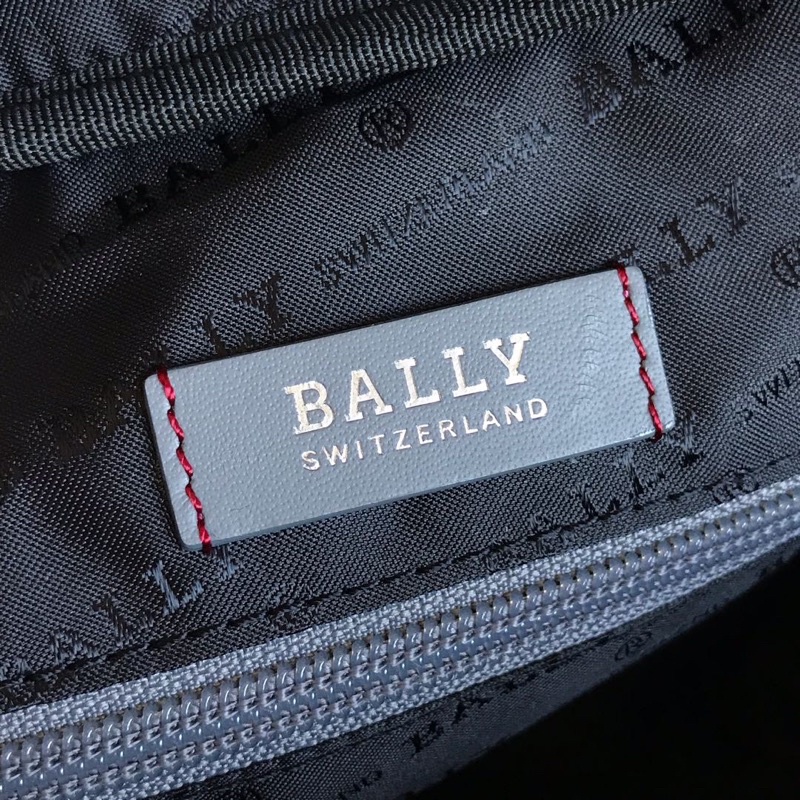 Tas Bally Hobs Square Crossbody grey