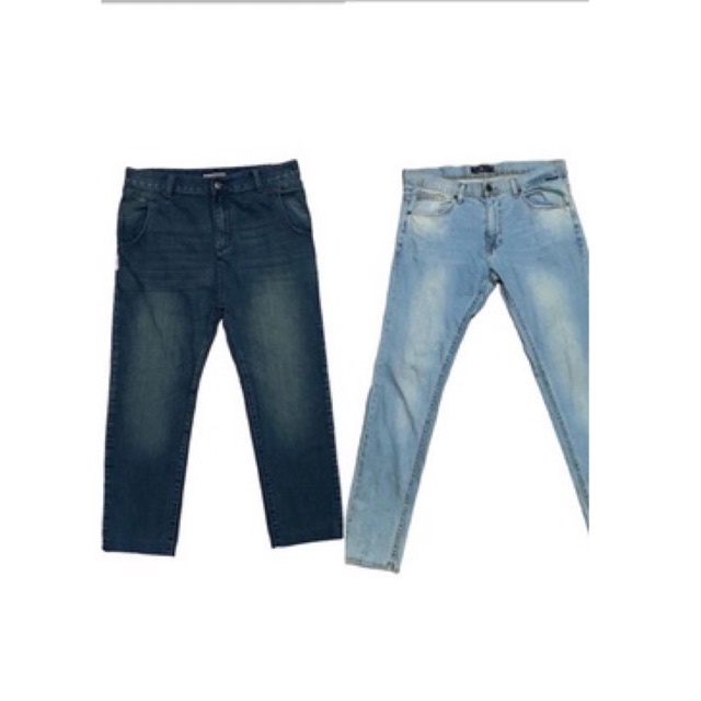 zaraman & undefeated jeans