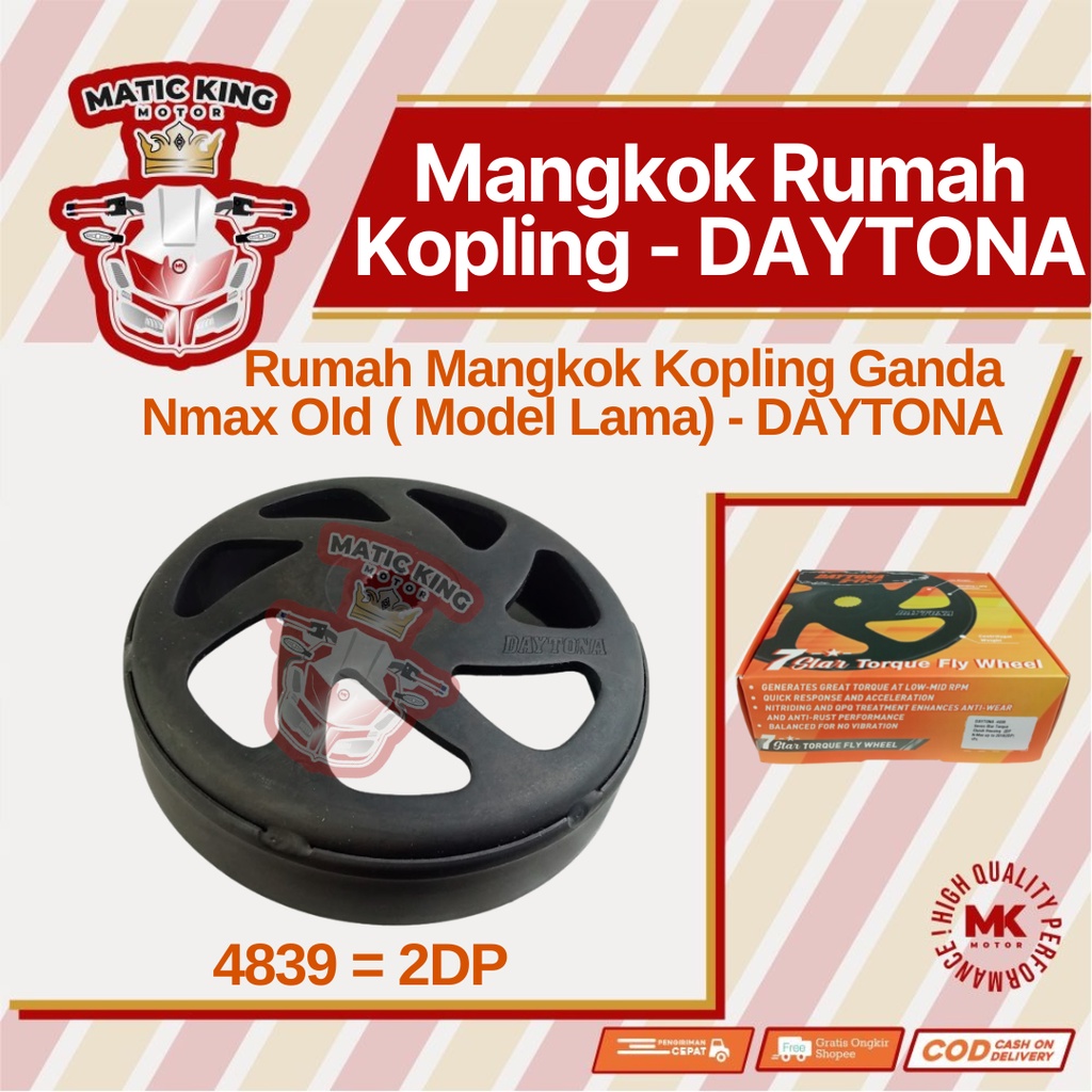 Daytona Mangkok Rumah Kampas Ganda kopling Yamaha Nmax 150 2DP 4839