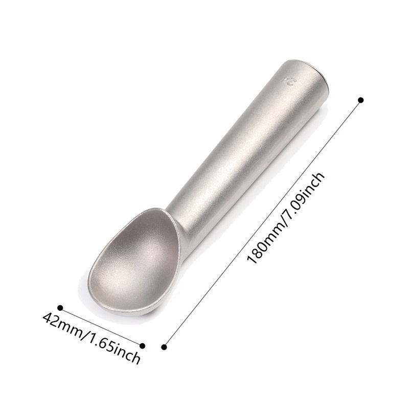Scoop Ice Cream Aluminium - Sendok Takar Ice Cream Anti Freeze