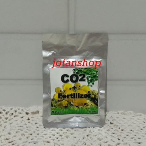 Sachet Tablet CO2 Plus Fertilizer Aquascape aquarium