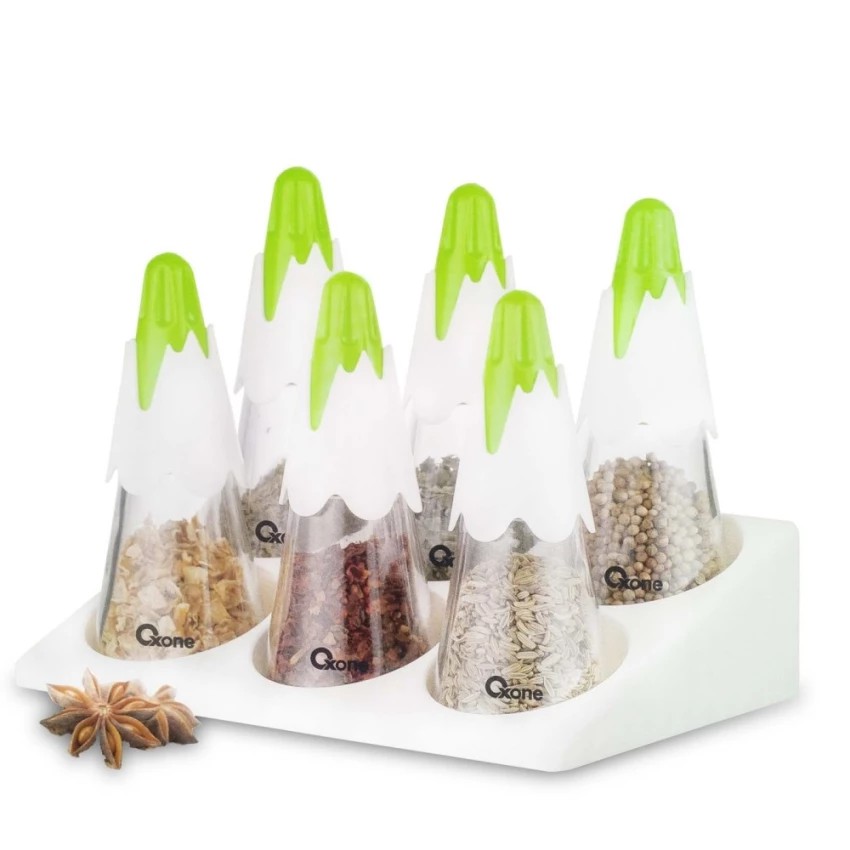 Oxone OX-341 Snowy Spice Set with Rack